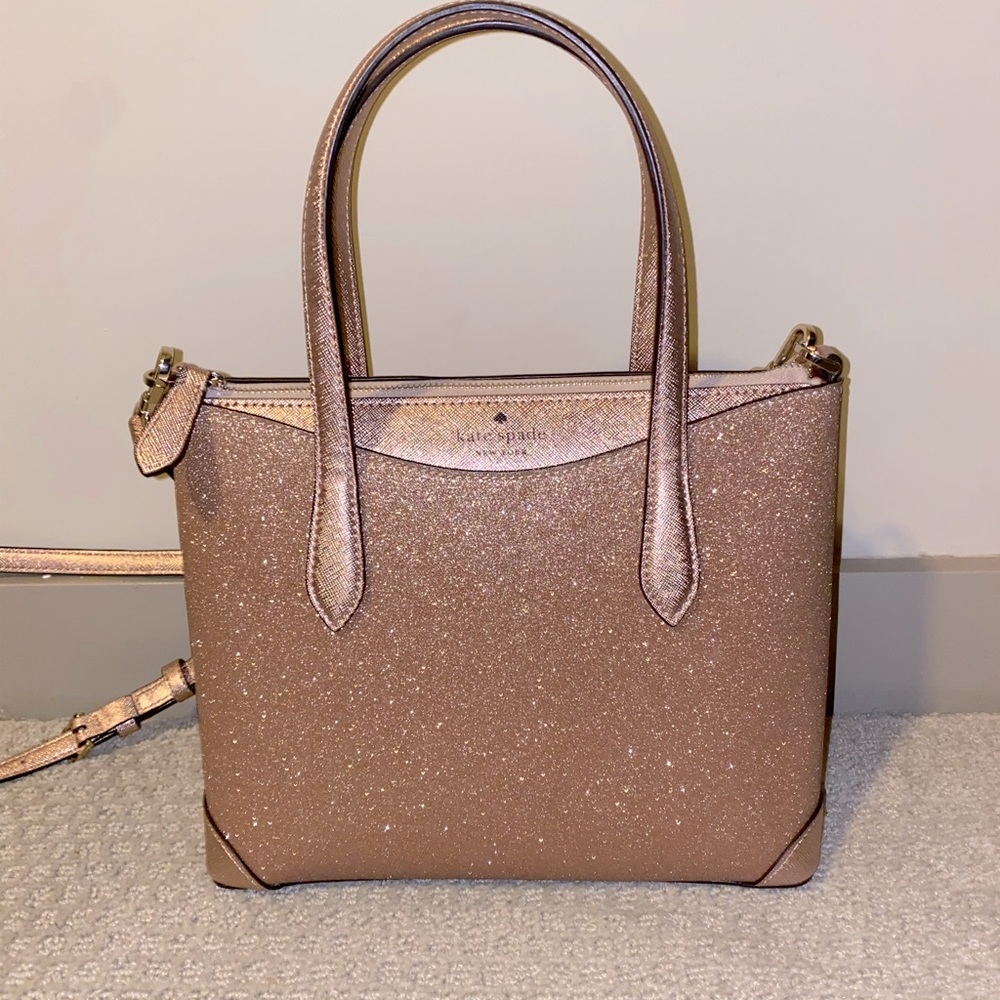 Kate Spade Shimmy Glitter Satchel